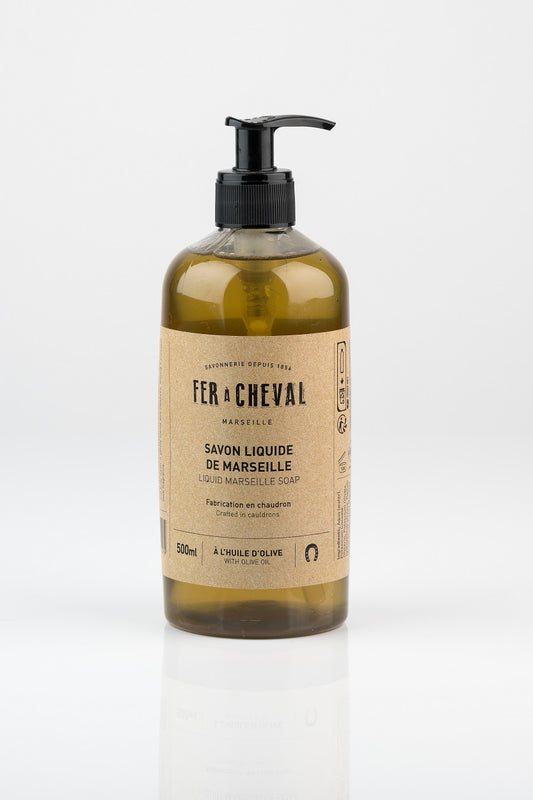 Fer á Cheval Genuine Marseille Liquid Soap Olive Oil 500 ML - Lello.Store